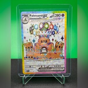 Palossand ex Tera Holo Ultra Rare Pokemon Card